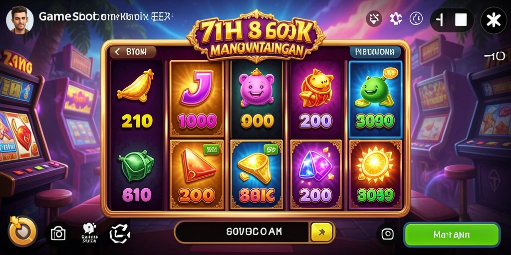 Screenshot gameplay 71H menampilkan serunya permainan slot yang menguntungkan.