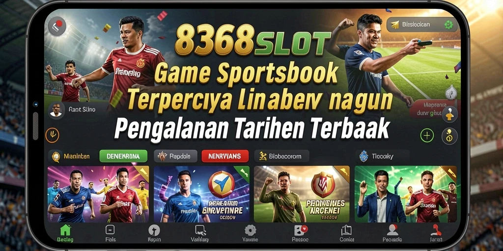 Tampilan permainan interaktif di 8368SLOT dengan banyak pilihan taruhan.