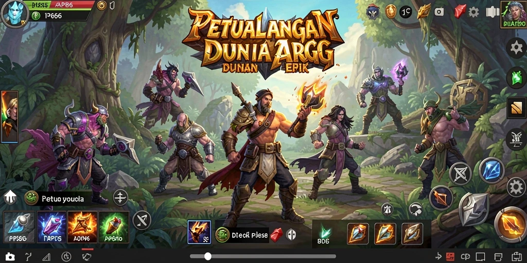 Tampilan luar biasa dari gameplay ARPG dalam AP686.