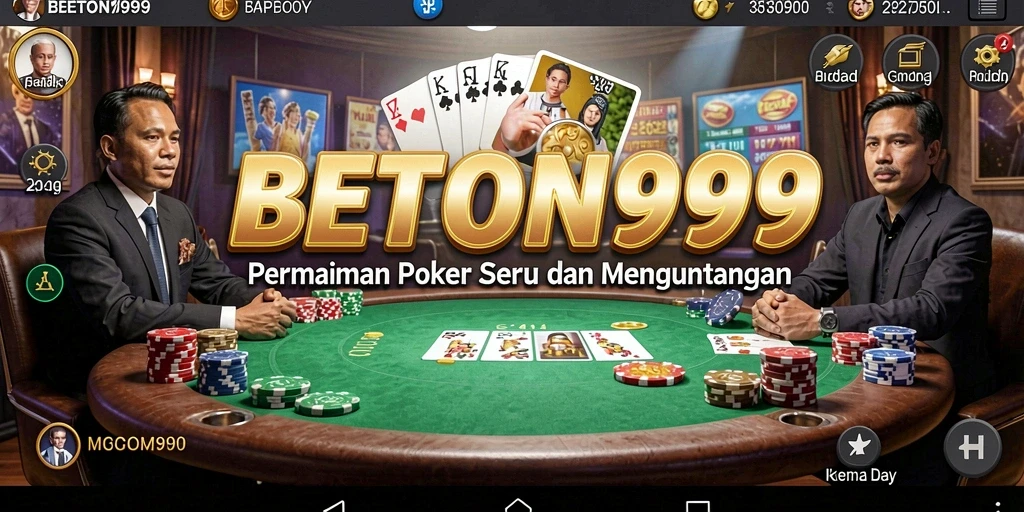 Tampilan gameplay BETON999 yang atraktif dan seru.