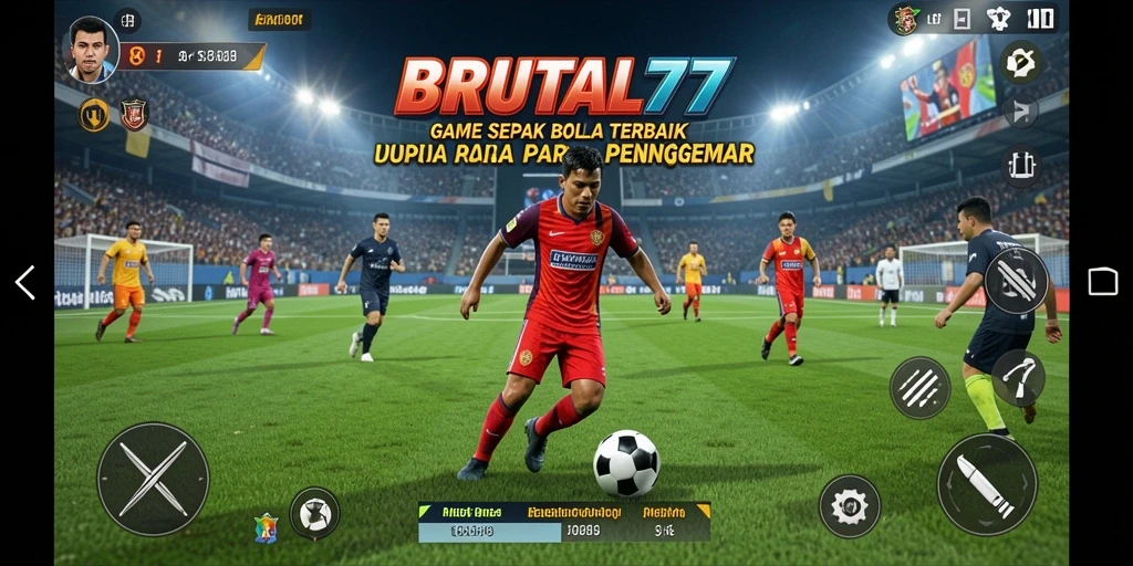 Tampilan gameplay BRUTAL77 yang menarik dan realistis.