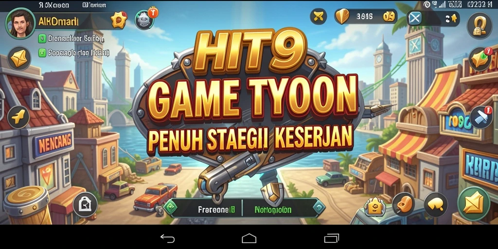 Tampilan menarik dari gameplay Tycoon di HIT9.