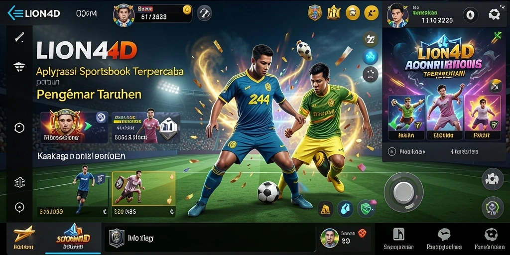 Tampilan gameplay LION4D dengan berbagai pilihan taruhan olahraga.