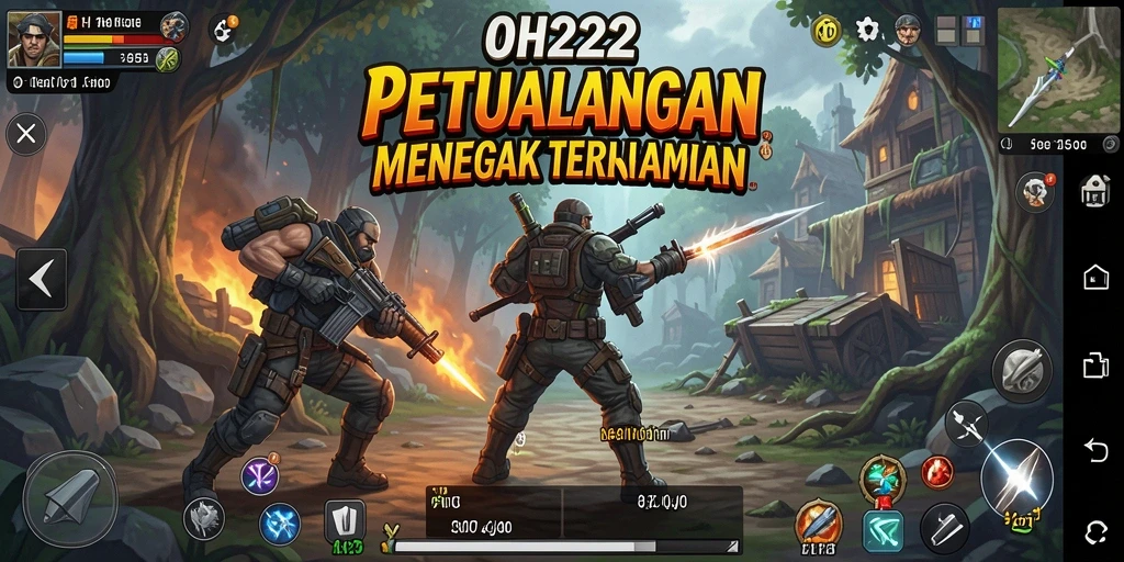 Tampilan menarik dengan gameplay aksi petualangan yang seru.