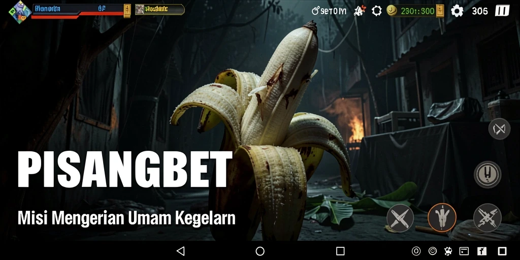 Tangkapan layar gameplay penuh ketegangan dari PISANGBET.
