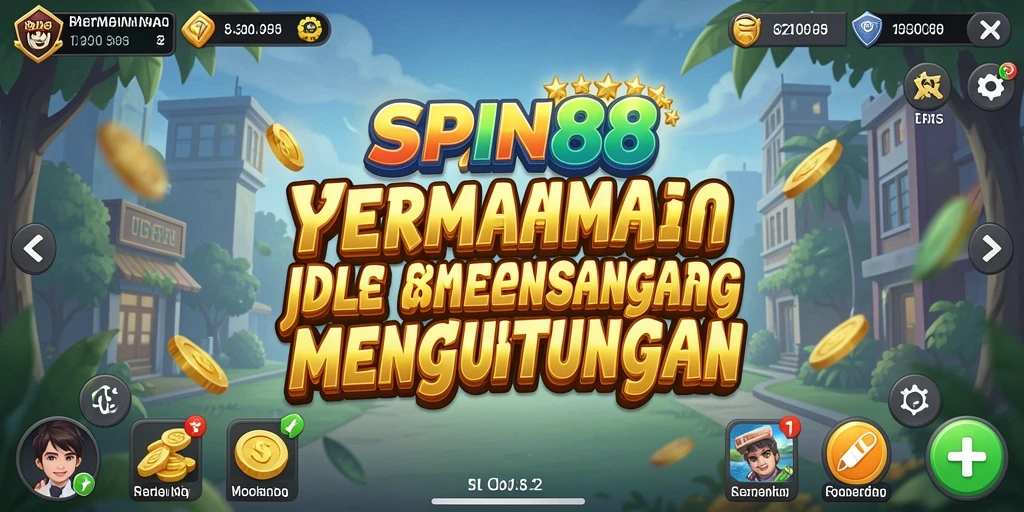 Tampilan gameplay menarik dari SPIN88 yang menampilkan fitur Idle.